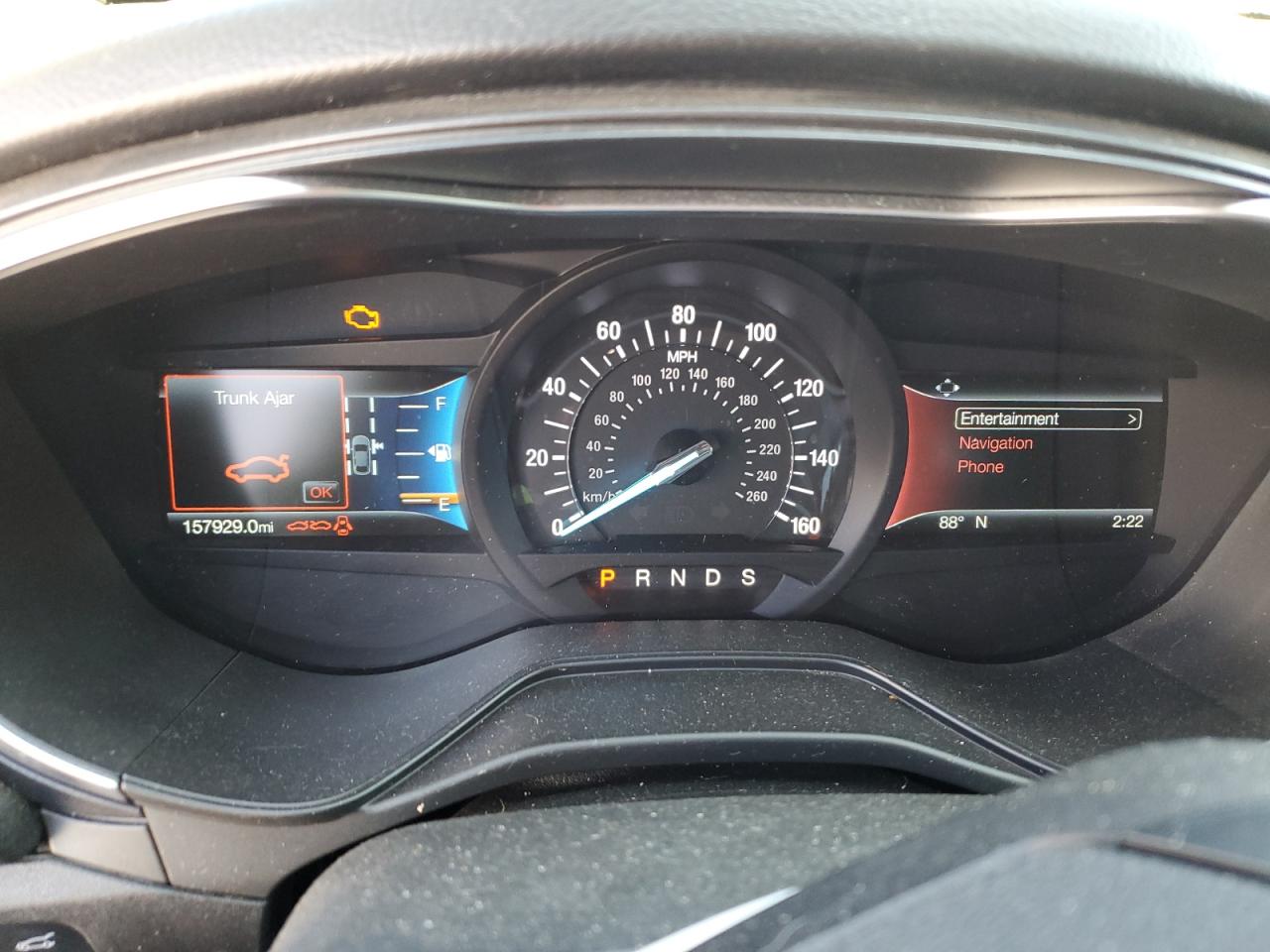 2019 Ford Fusion Titanium VIN: 3FA6P0D97KR205158 Lot: 84047655