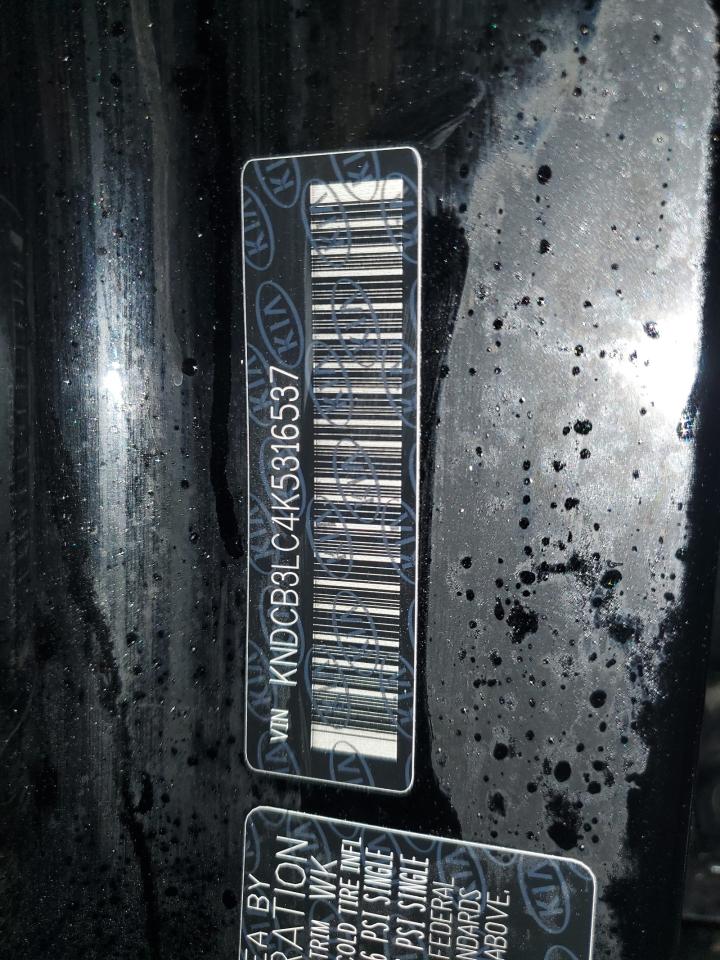 2019 Kia Niro Fe VIN: KNDCB3LC4K5316537 Lot: 84216315