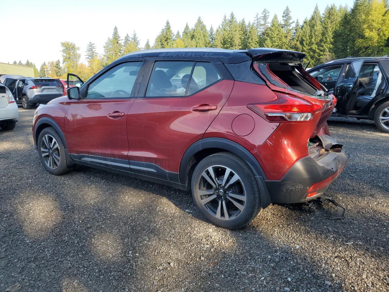 2019 Nissan Kicks S red null gas 3N1CP5CU8KL559700 photo #3