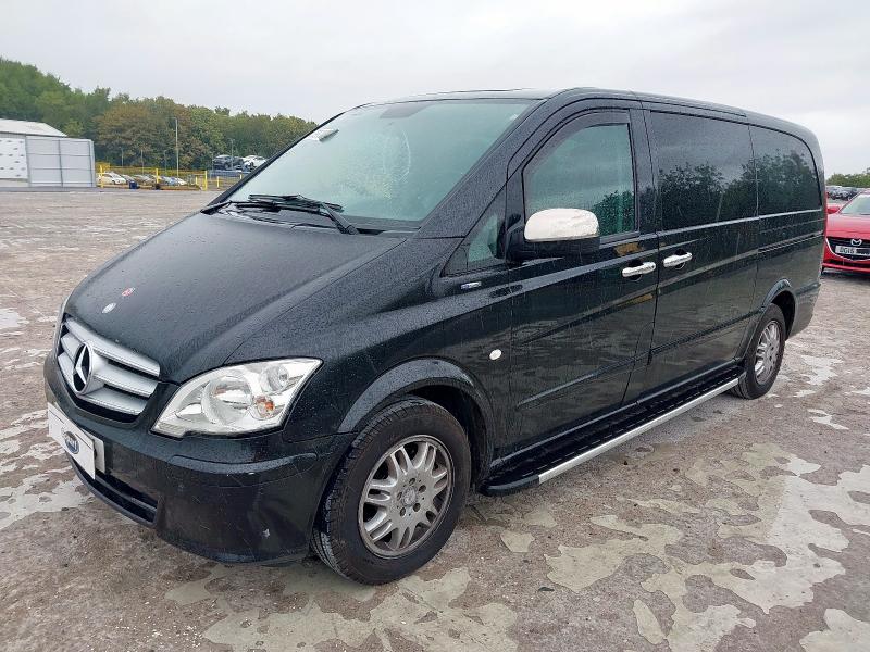 2012 MERCEDES-BENZ VITO 116CDI BLUEEFFICIENCY 8-SEATER for sale at Copart ST HELENS