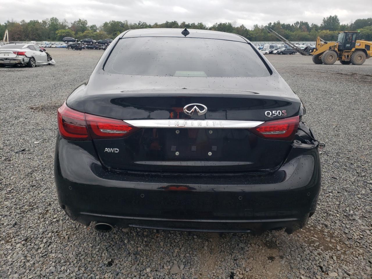 2020 Infiniti Q50 Red Sport 400 VIN: JN1FV7AR2LM660574 Lot: 80117255