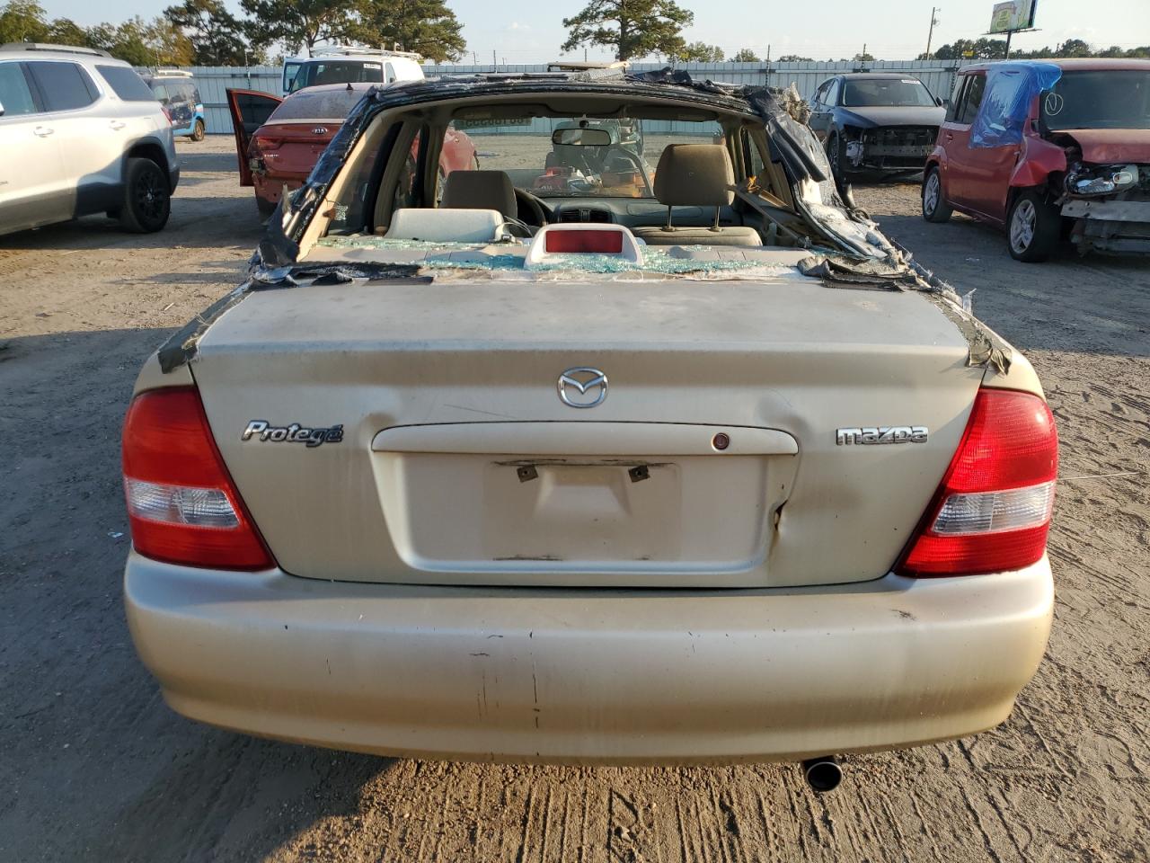 2002 Mazda Protege Dx VIN: JM1BJ225220626744 Lot: 80188355