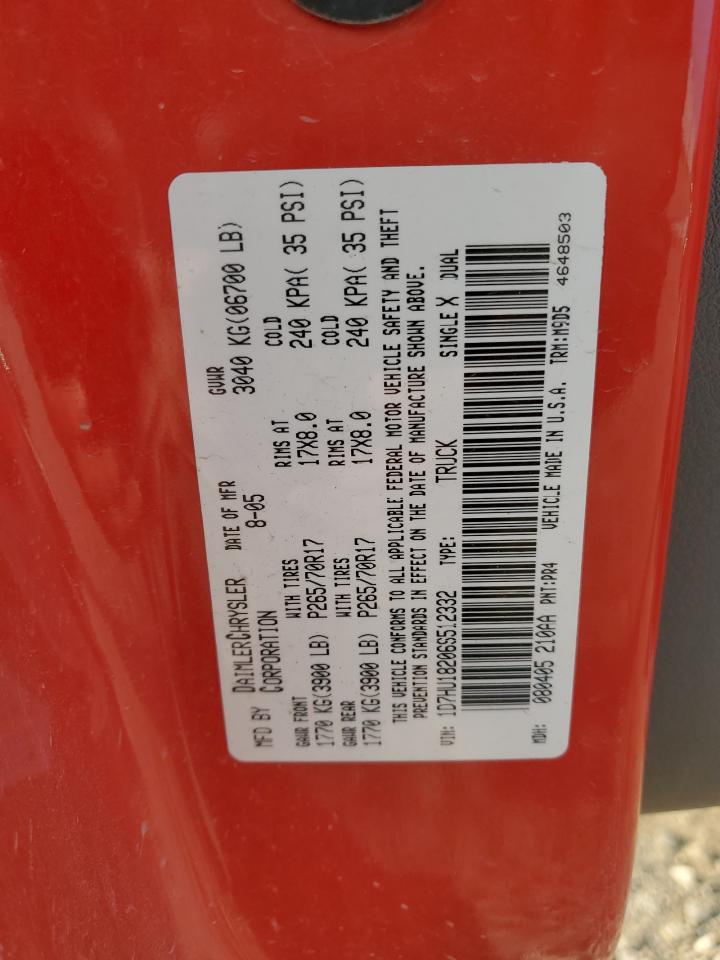 2006 Dodge Ram 1500 St VIN: 1D7HU18206S512332 Lot: 80126355