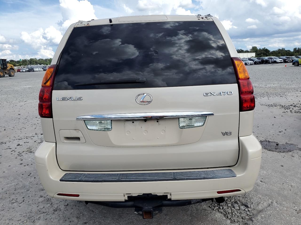 2003 Lexus Gx 470 VIN: JTJBT20X330015442 Lot: 83822715