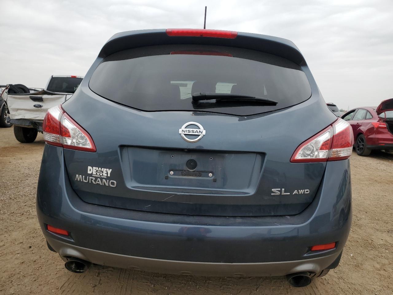2012 Nissan Murano S VIN: JN8AZ1MW5CW222263 Lot: 69598895