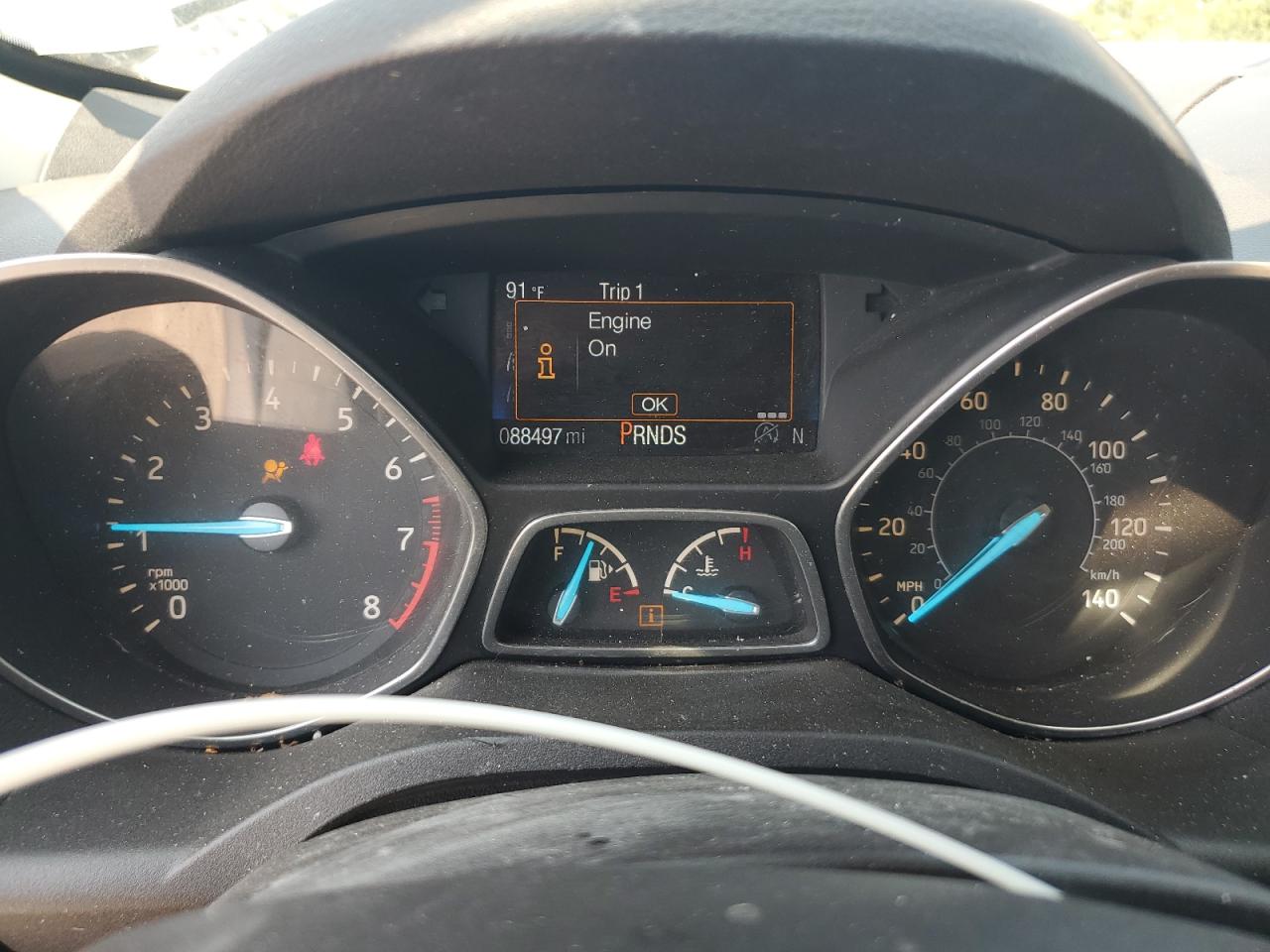 2017 Ford Escape Titanium VIN: 1FMCU9J9XHUA98506 Lot: 80702425