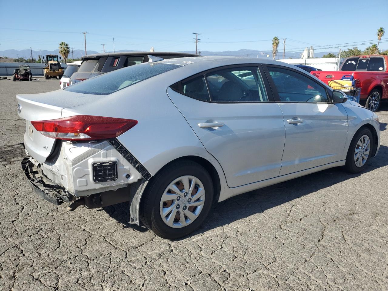 2017 Hyundai Elantra Se silver null gasoline KMHD74LF1HU118837 photo #4