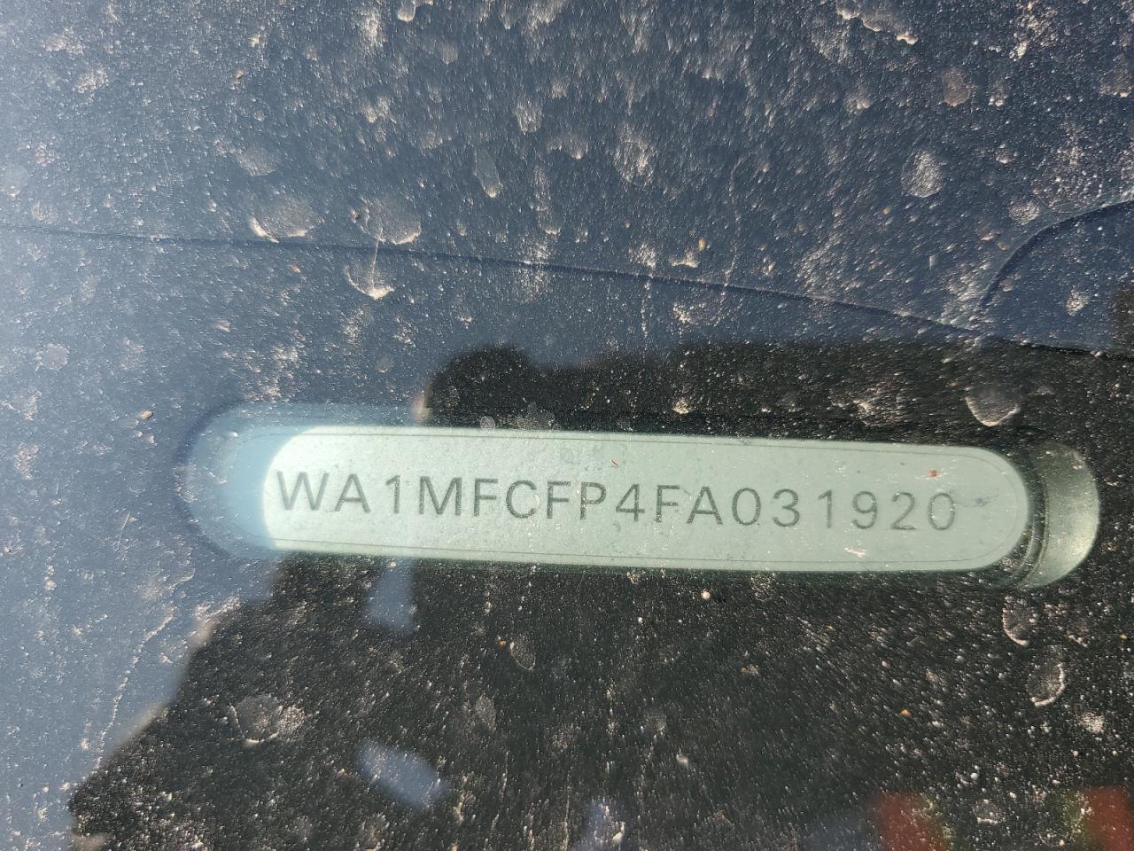 2015 Audi Q5 Progressiv VIN: WA1MFCFP4FA031920 Lot: 70699355