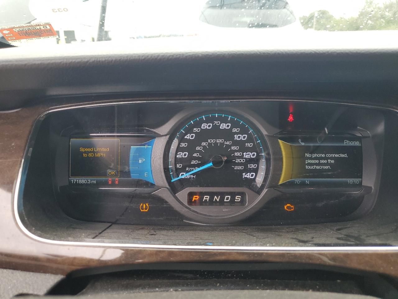 2013 Ford Taurus Limited VIN: 1FAHP2F83DG103326 Lot: 81303415