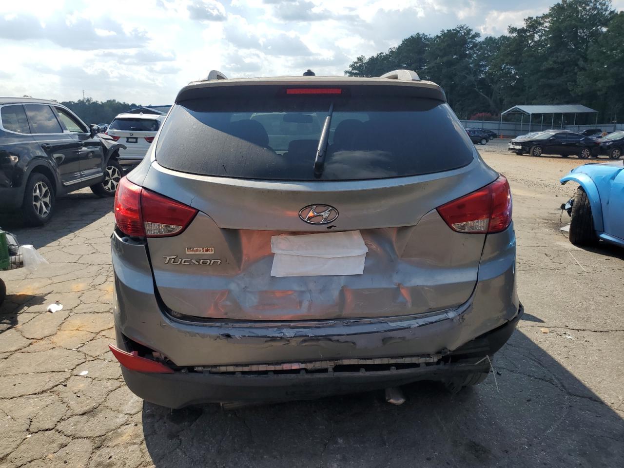 2014 Hyundai Tucson Gls VIN: KM8JU3AGXEU882957 Lot: 80702965