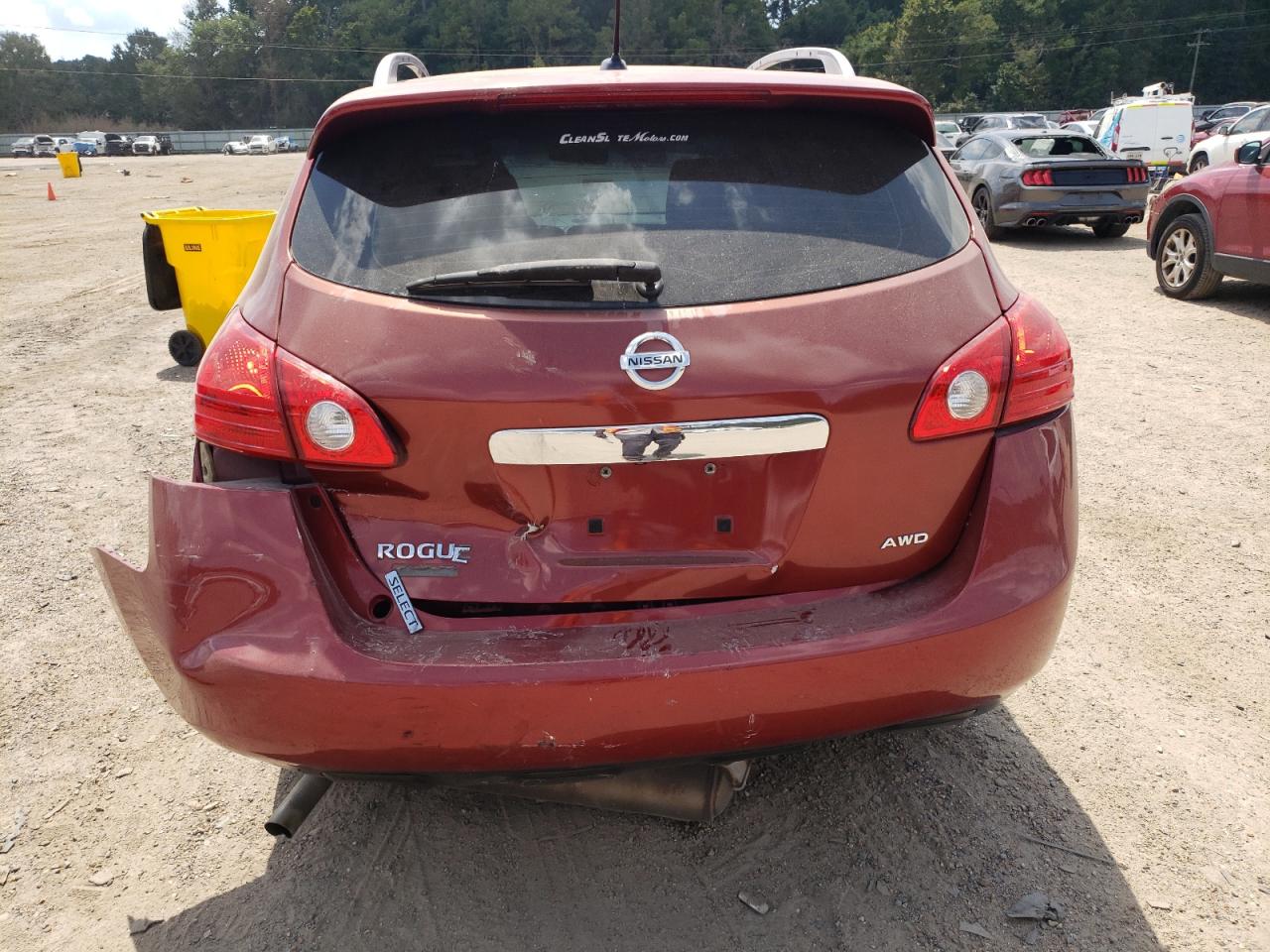 2015 Nissan Rogue Select S VIN: JN8AS5MVXFW256996 Lot: 71607875