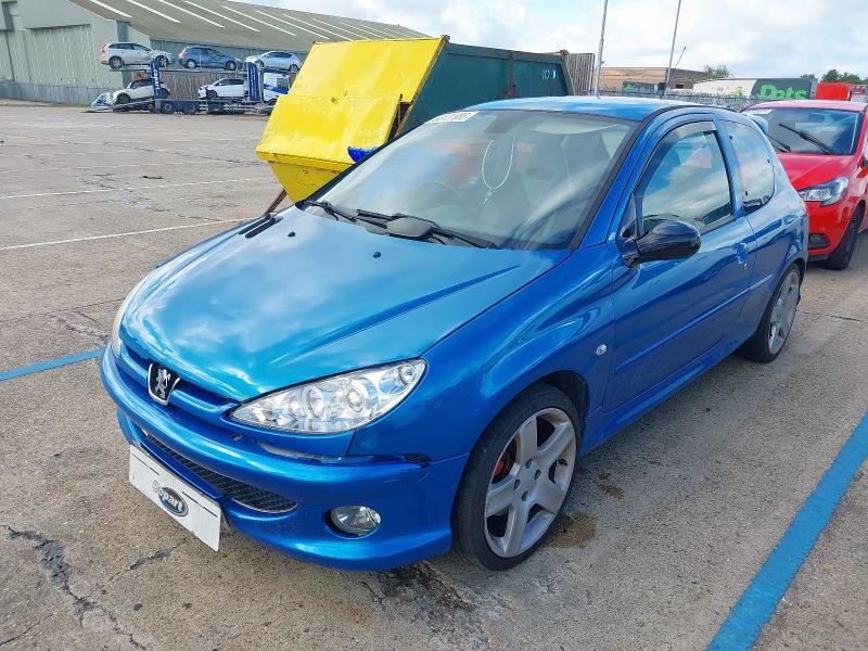 2005 PEUGEOT 206 GTI 180  for sale at Copart NEWBURY