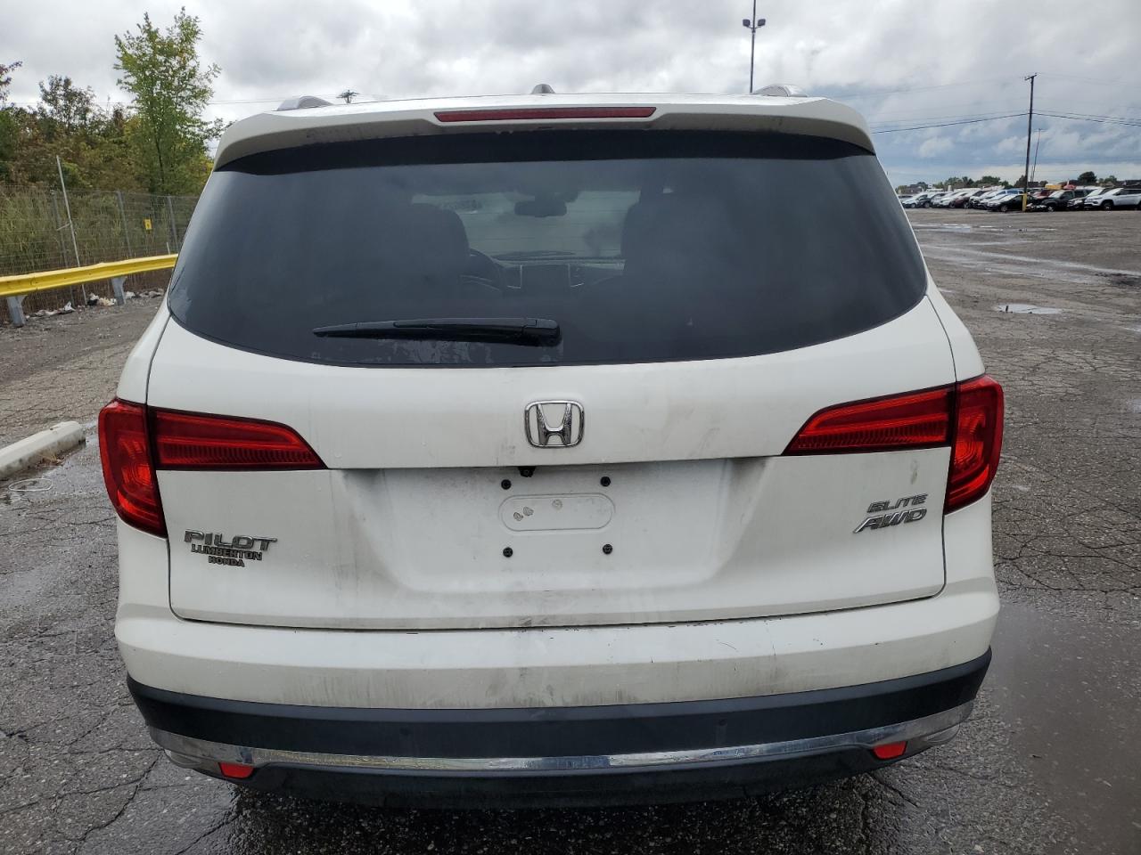 2017 Honda Pilot Elite VIN: 5FNYF6H04HB031645 Lot: 83862535