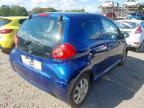 2008 TOYOTA AYGO BLUE VVT-I  for sale at Copart ROCHFORD