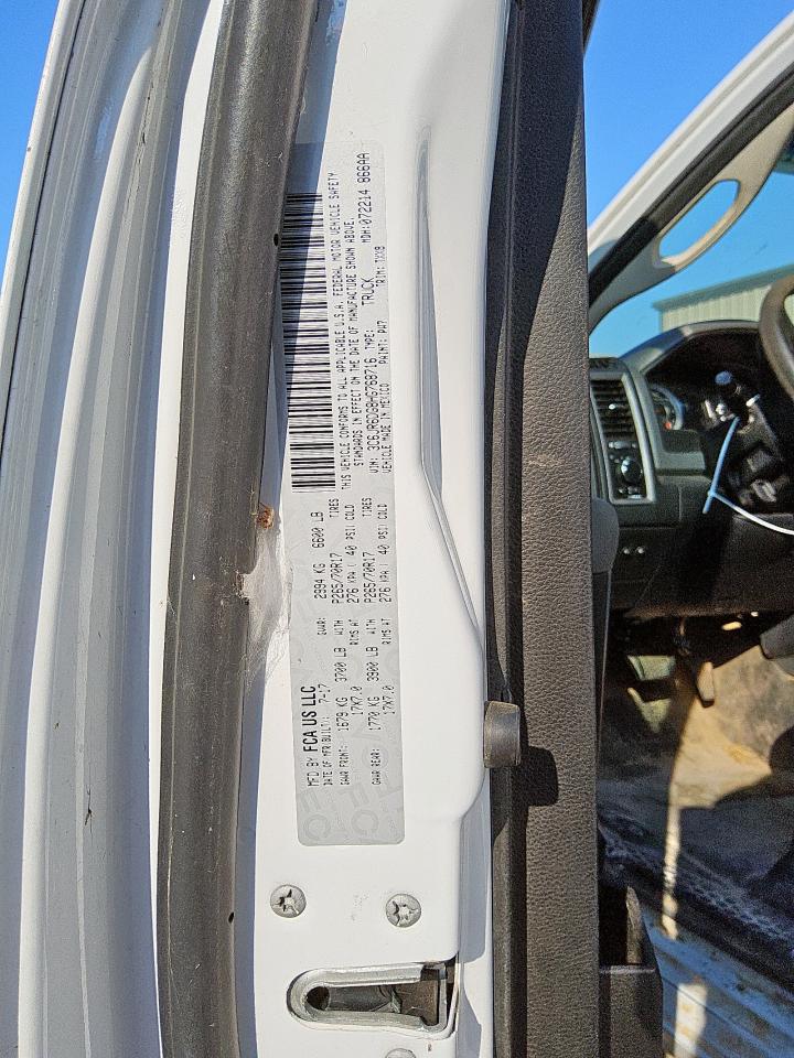 2017 Ram 1500 St VIN: 3C6JR6DG8HG768716 Lot: 80923085