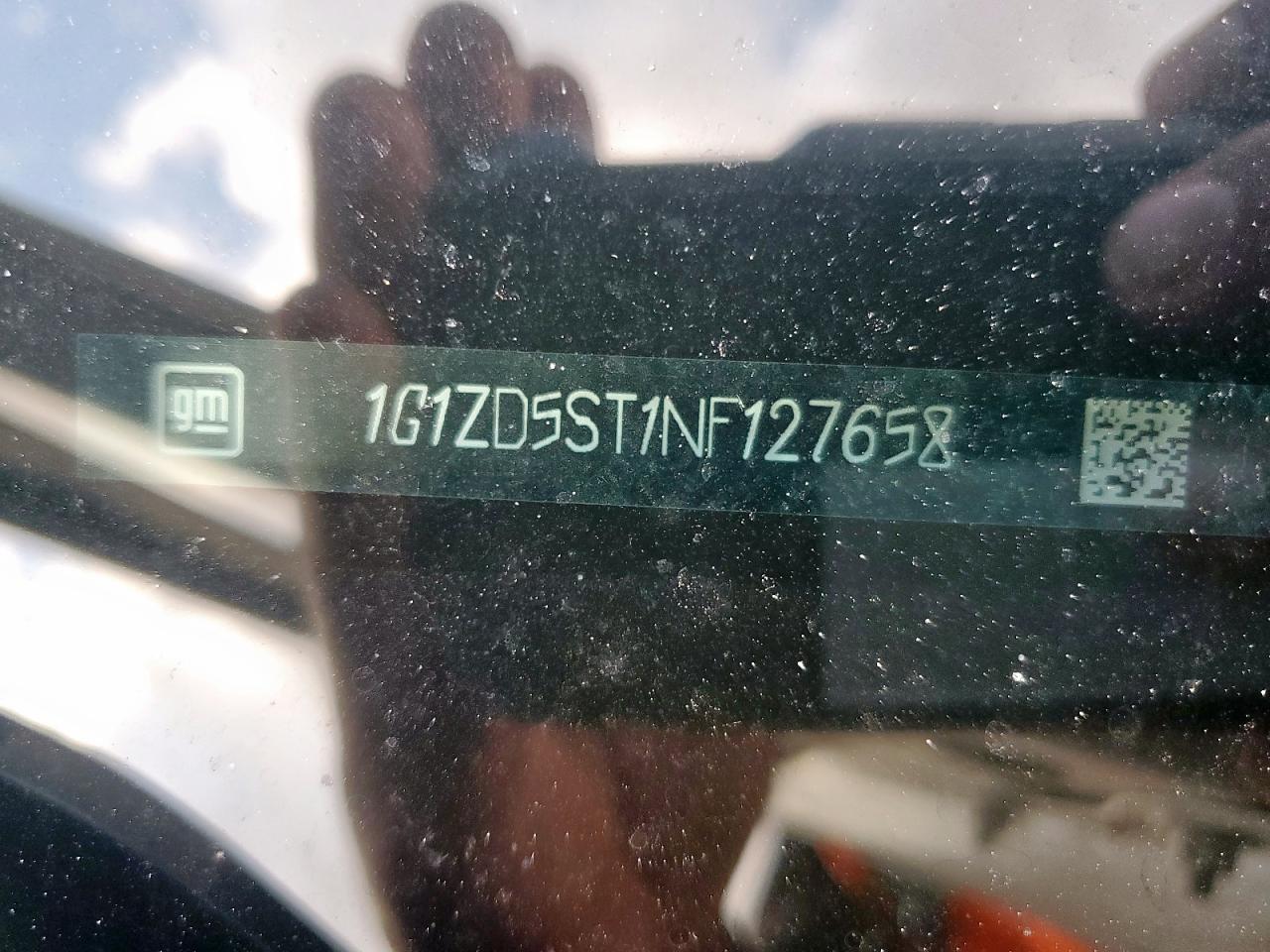2022 Chevrolet Malibu Lt VIN: 1G1ZD5ST1NF127658 Lot: 82160315