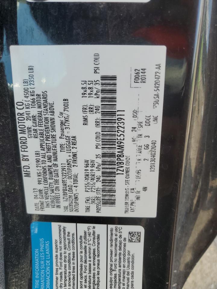 2014 Ford Mustang VIN: 1ZVBP8AM9E5223911 Lot: 81424505