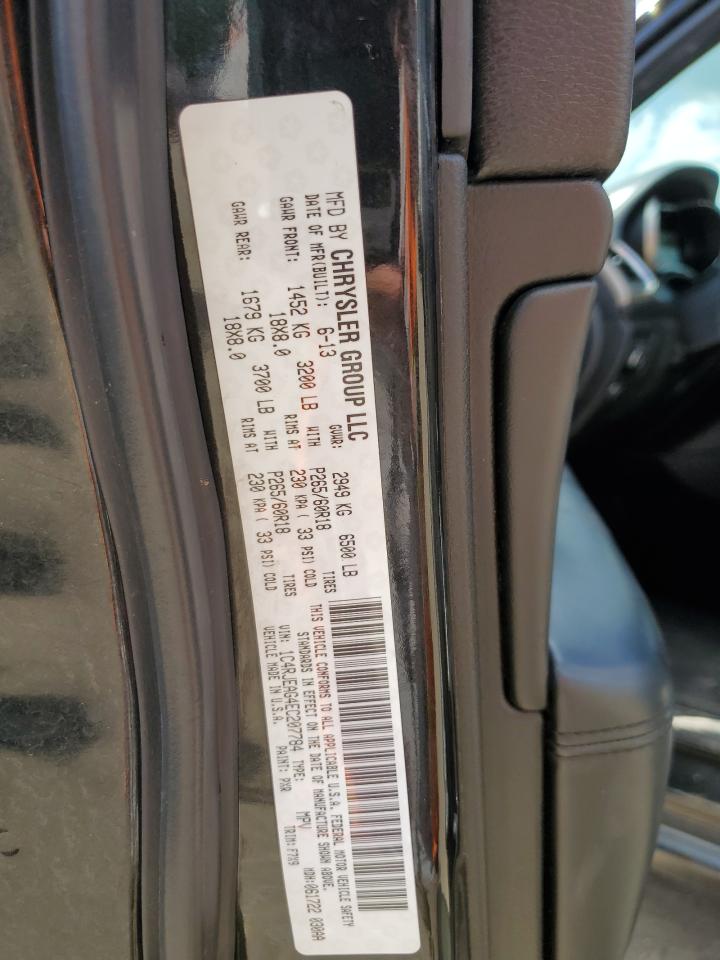 2014 Jeep Grand Cherokee Laredo VIN: 1C4RJEAG4EC207784 Lot: 81490235