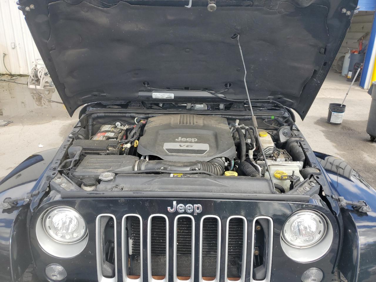 2017 Jeep Wrangler Unlimited Sahara VIN: 1C4HJWEG1HL548494 Lot: 70551015