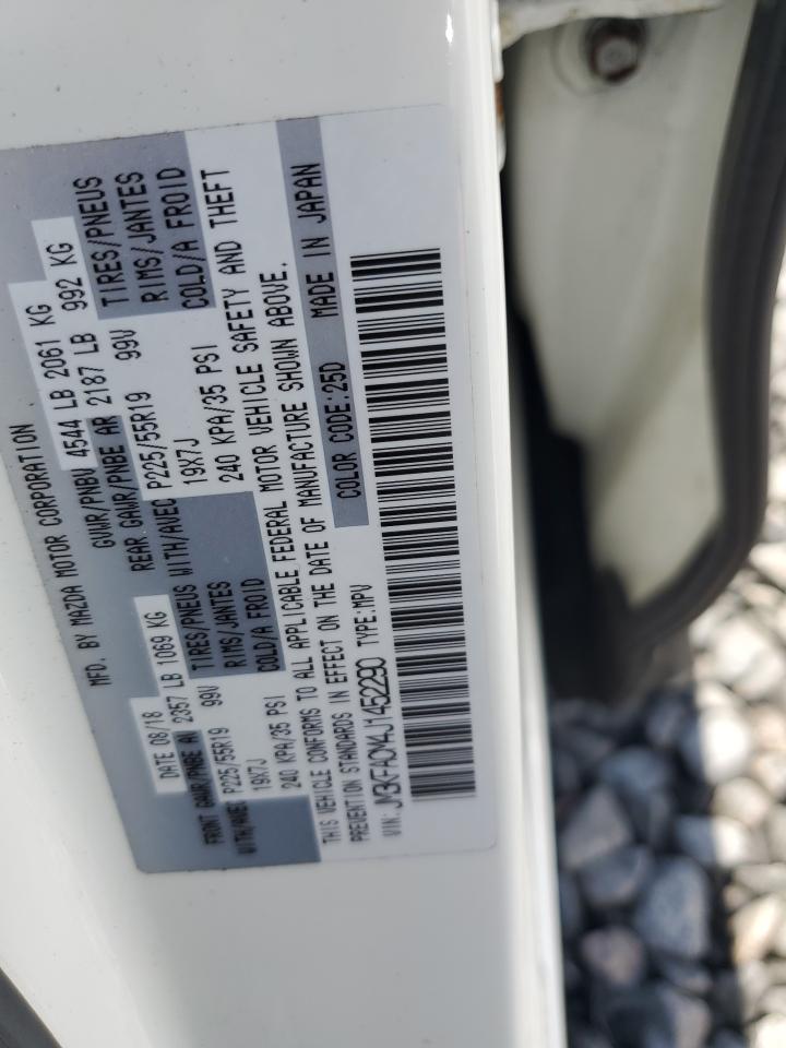 2018 Mazda Cx-5 Touring VIN: JM3KFACM4J1452290 Lot: 83991475