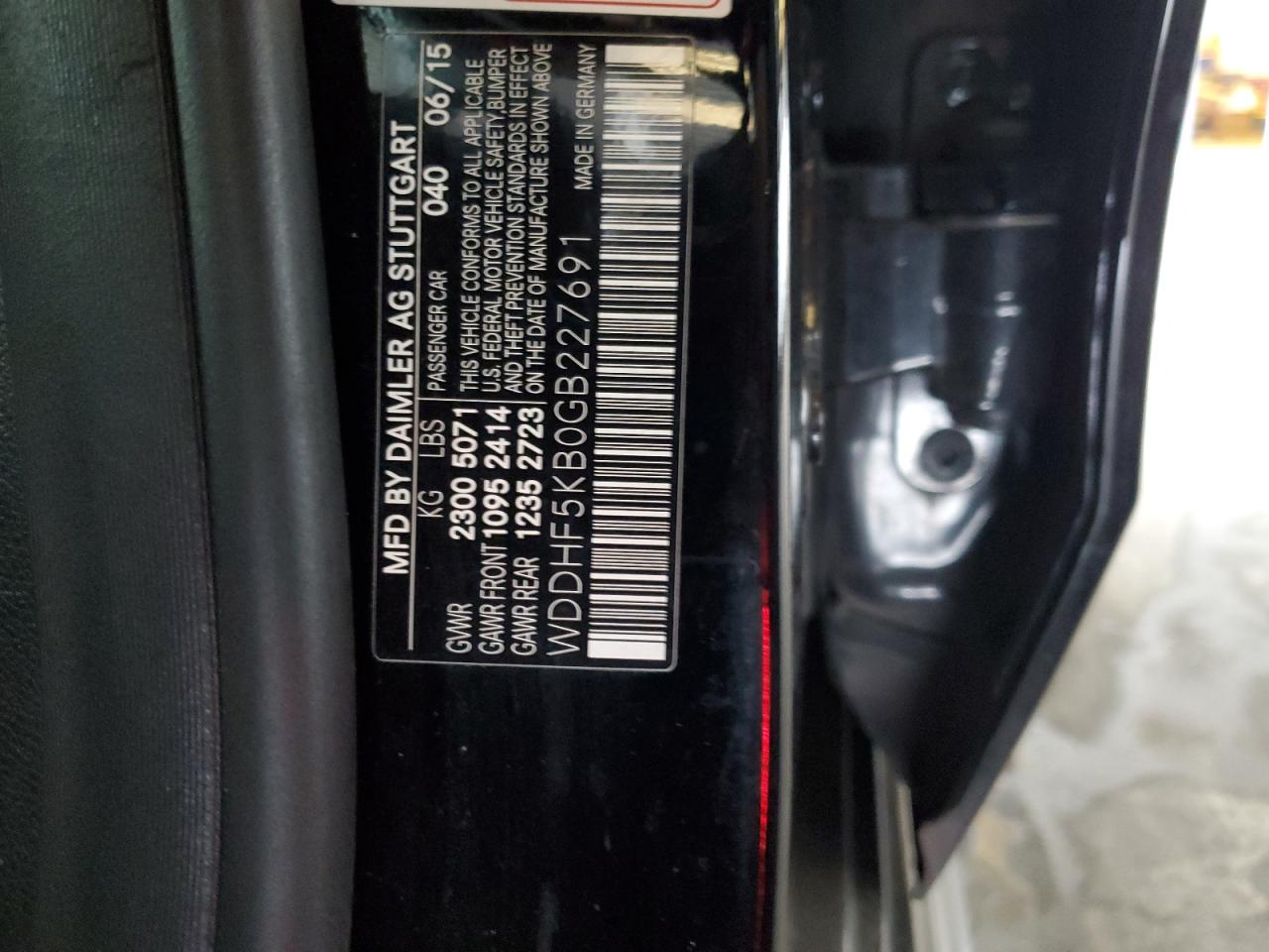 2016 Mercedes-Benz E 350 VIN: WDDHF5KB0GB227691 Lot: 71739115