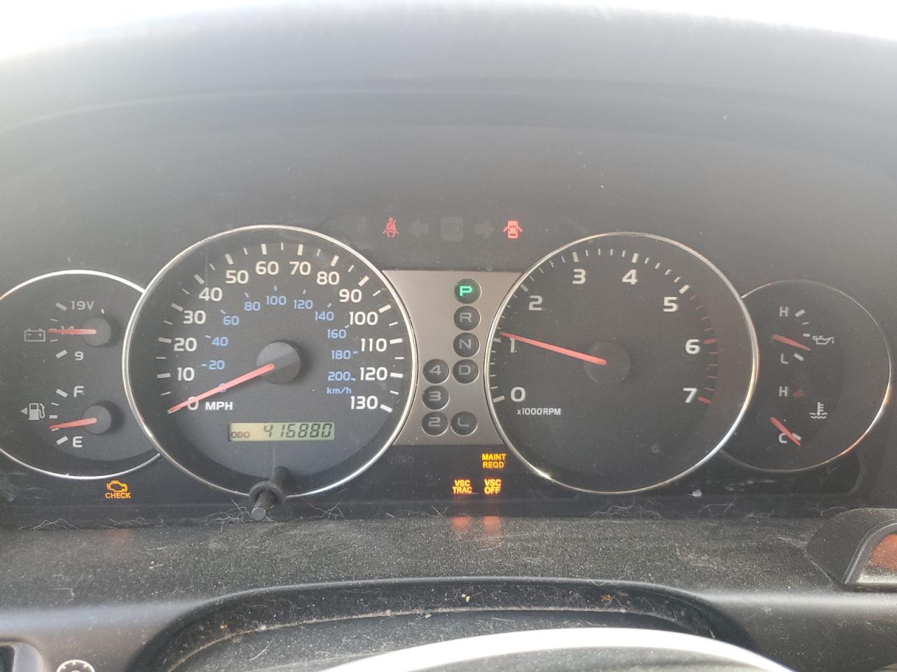 2003 Toyota Land Cruiser VIN: JTEHT05J732031696 Lot: 80167135