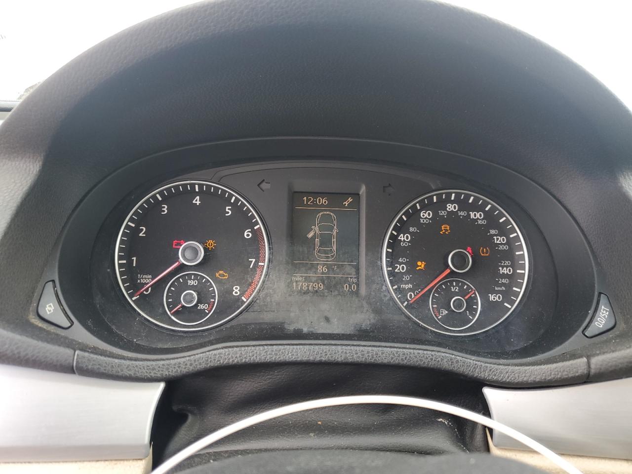 2012 Volkswagen Passat Se VIN: 1VWBH7A35CC048175 Lot: 81712425