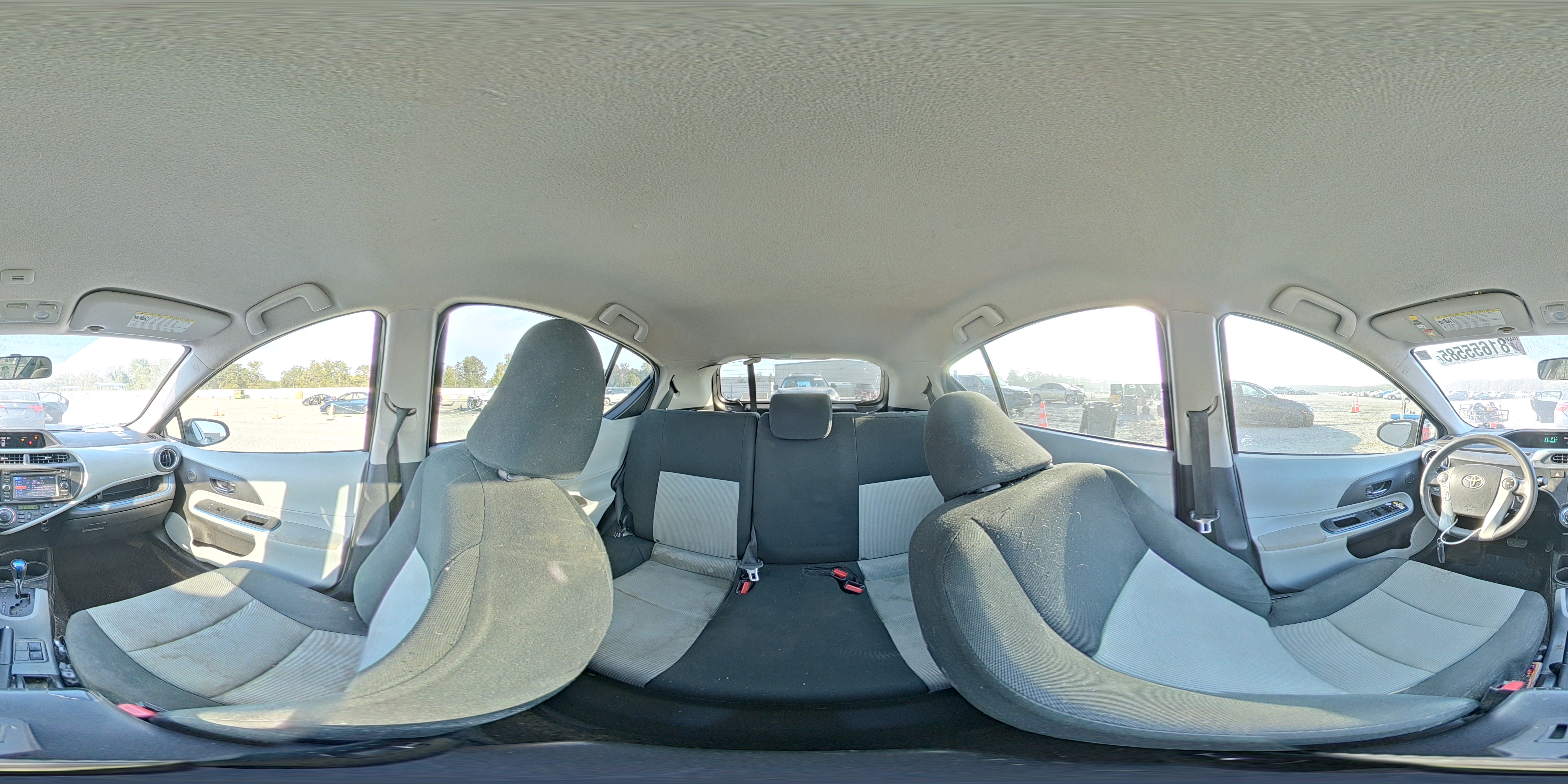 2012 Toyota Prius C VIN: JTDKDTB32C1509995 Lot: 81655585