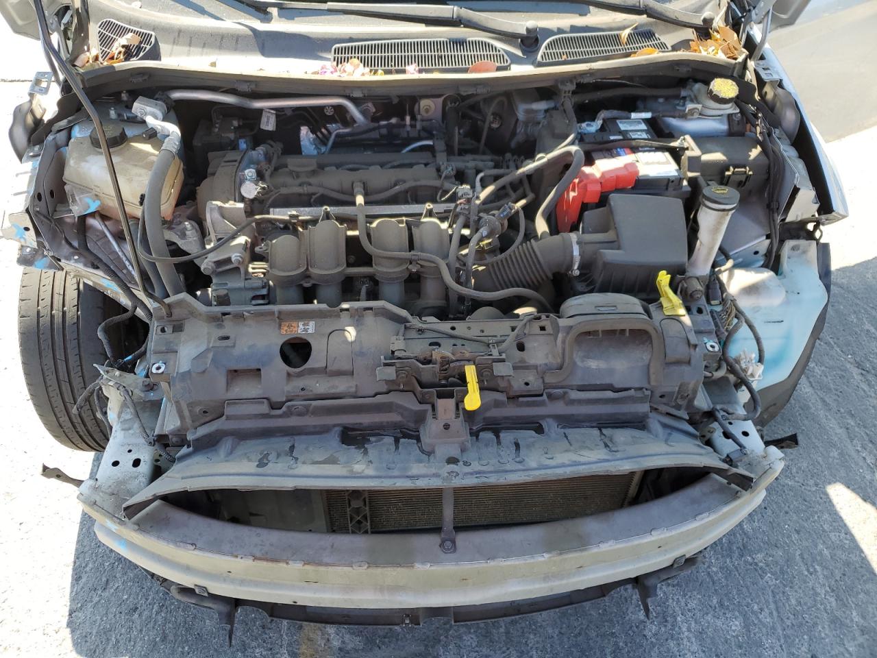 2019 Ford Fiesta Se VIN: 3FADP4EJ8KM155116 Lot: 80127415