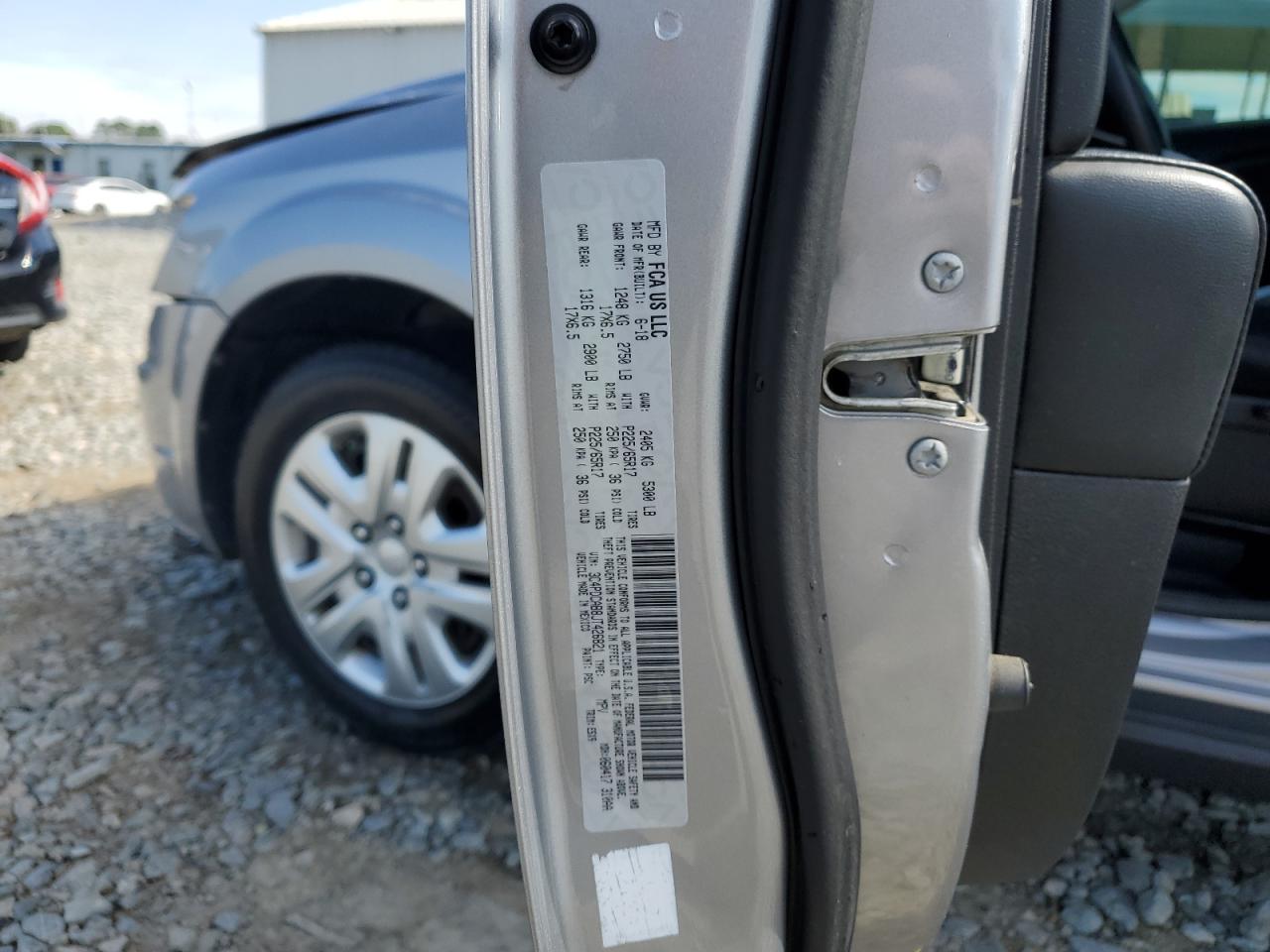 2018 Dodge Journey Se VIN: 3C4PDCAB8JT426821 Lot: 71302385