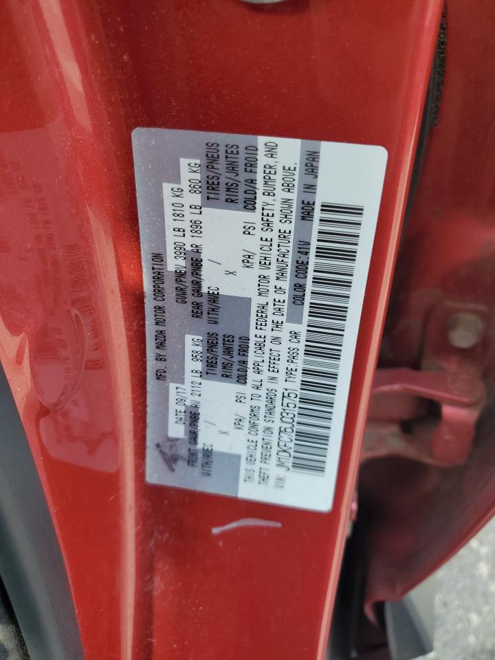 2018 Mazda Cx-3 Touring VIN: JM1DKFC76J0315751 Lot: 80367535