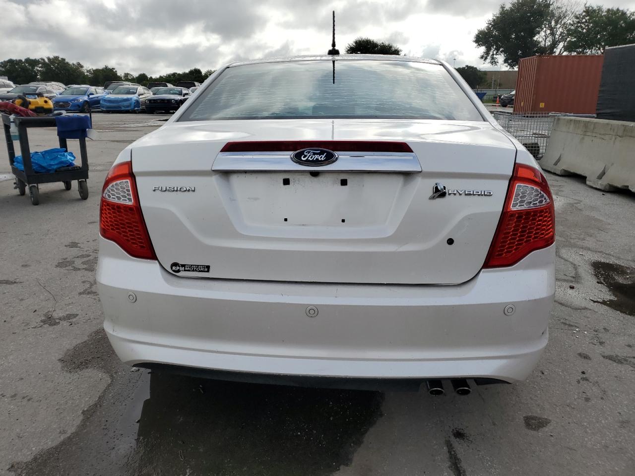2010 Ford Fusion Hybrid VIN: 3FADP0L34AR282069 Lot: 71839945