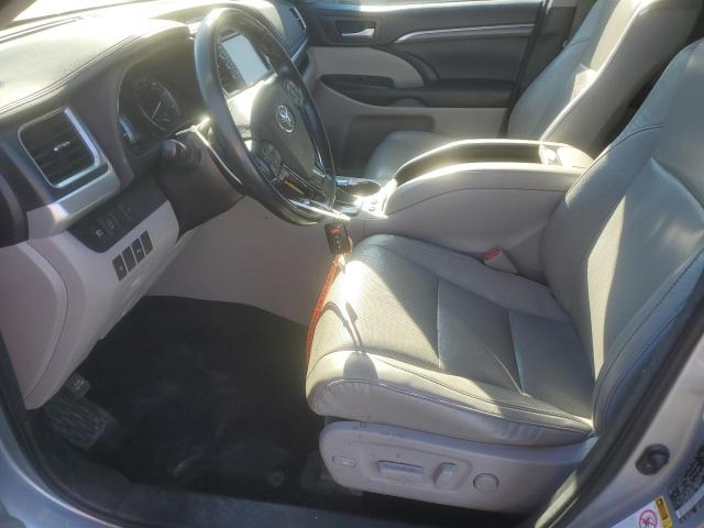  TOYOTA HIGHLANDER 2018 Серебристый