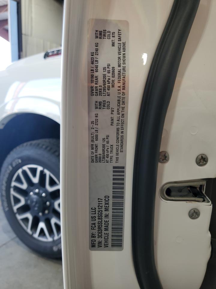 2025 Ram 2500 Limited VIN: 3C63R5SL8SG512117 Lot: 81242735