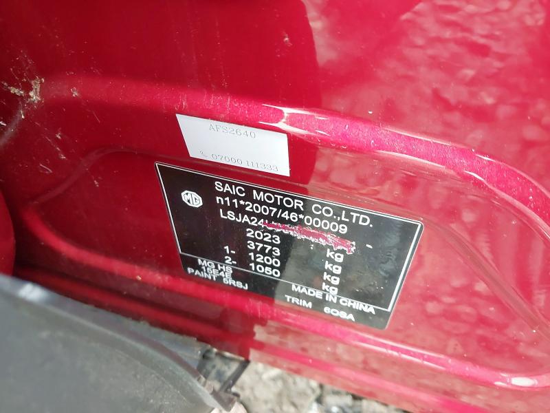 2024 MG MOTOR UK HS 1.5 T-GDI TROPHY 5DR DCT