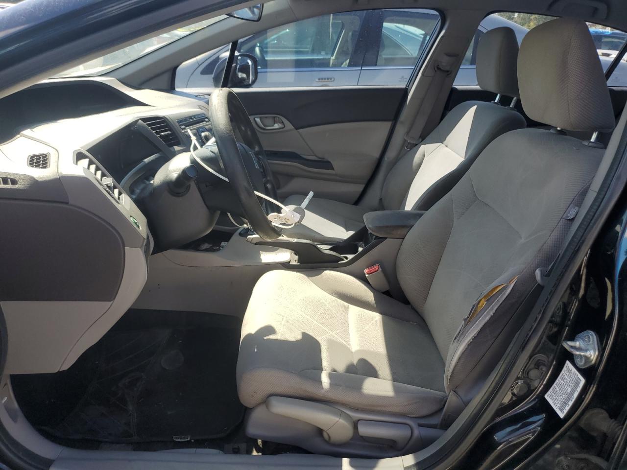 2012 Honda Civic Lx VIN: 19XFB2F55CE374053 Lot: 80090395