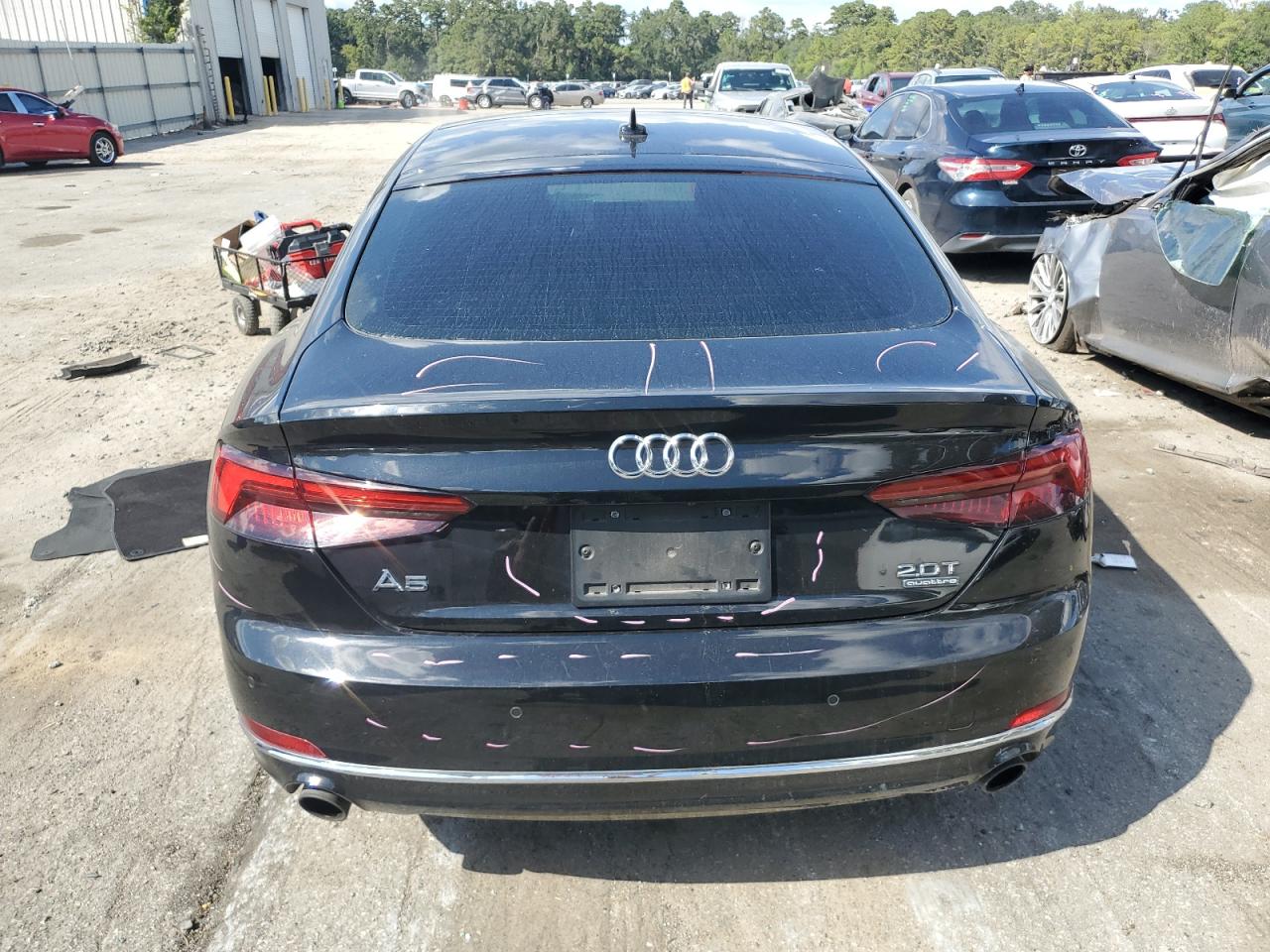 2018 Audi A5 Premium Plus VIN: WAUBNCF53JA027961 Lot: 81550025