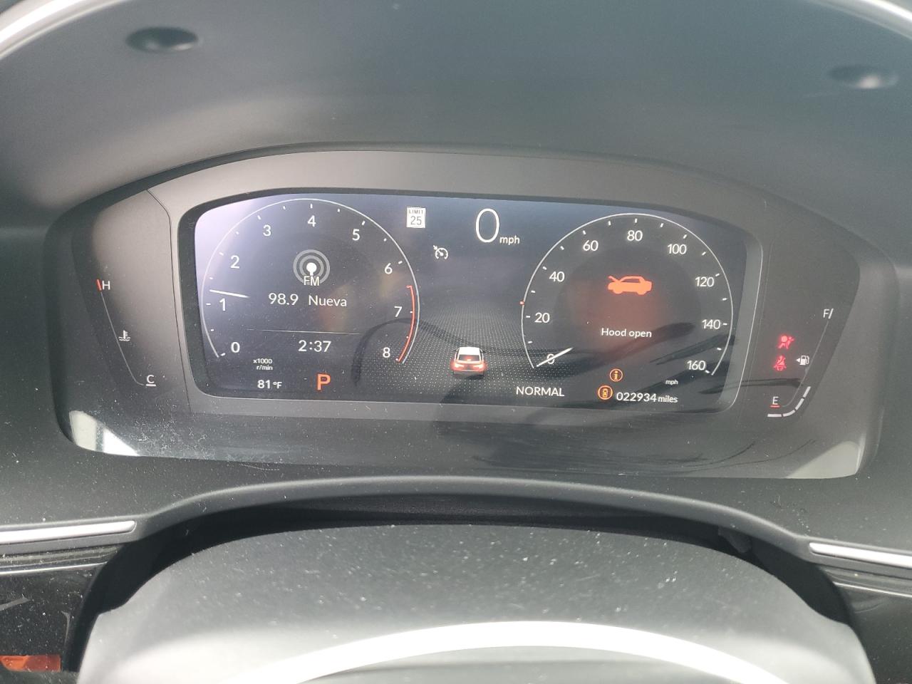 2023 Honda Civic Touring VIN: 2HGFE1F93PH314529 Lot: 81934385