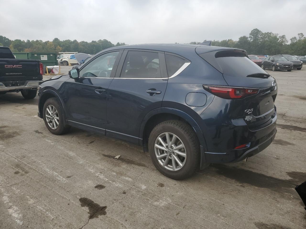 2024 Mazda Cx-5 Select blue null gasoline JM3KFBBL4R0456503 photo #3