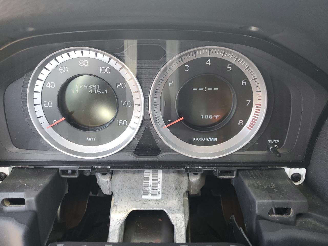 2012 Volvo S60 T5 VIN: YV1622FSXC2034846 Lot: 71244085