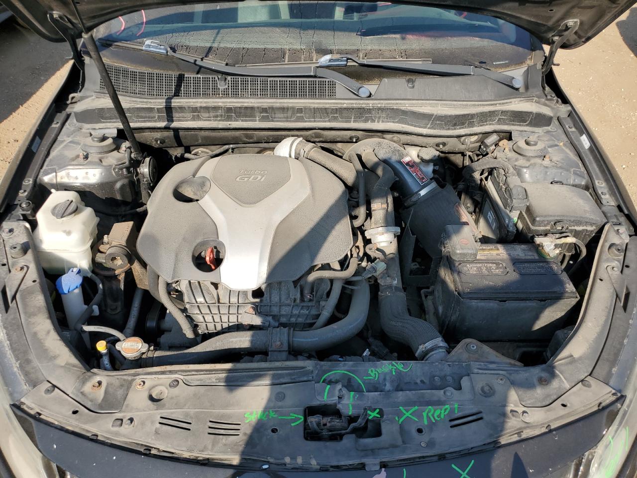 2012 Kia Optima Sx VIN: 5XXGR4A60CG071913 Lot: 81501485