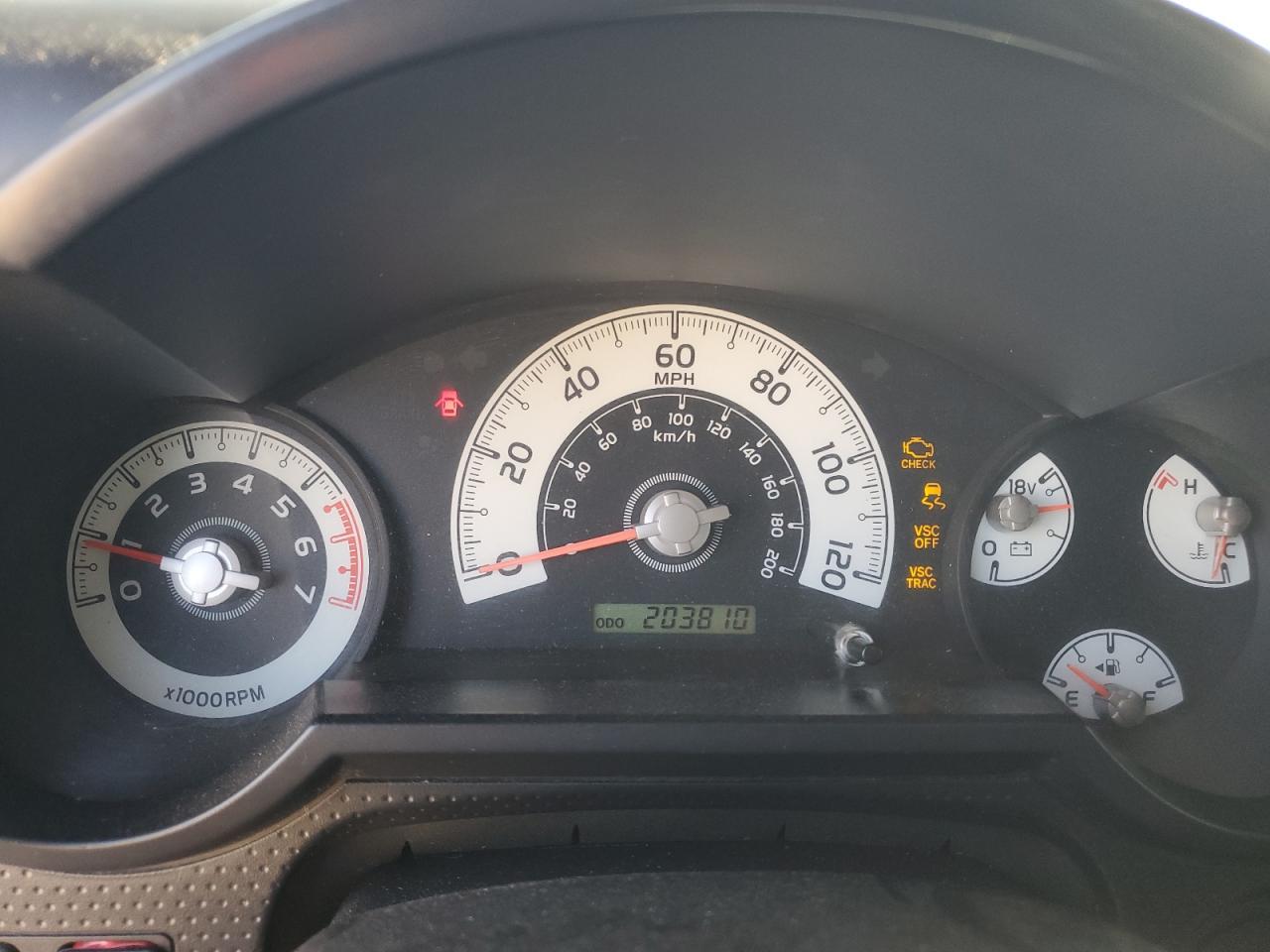 2007 Toyota Fj Cruiser VIN: JTEBU11F270077755 Lot: 80556915
