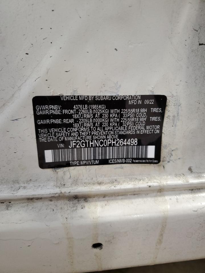 2023 Subaru Crosstrek Limited VIN: JF2GTHNC0PH264498 Lot: 71098055