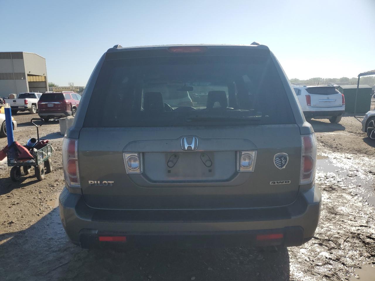 2007 Honda Pilot Exl VIN: 2HKYF18587H519415 Lot: 84221695