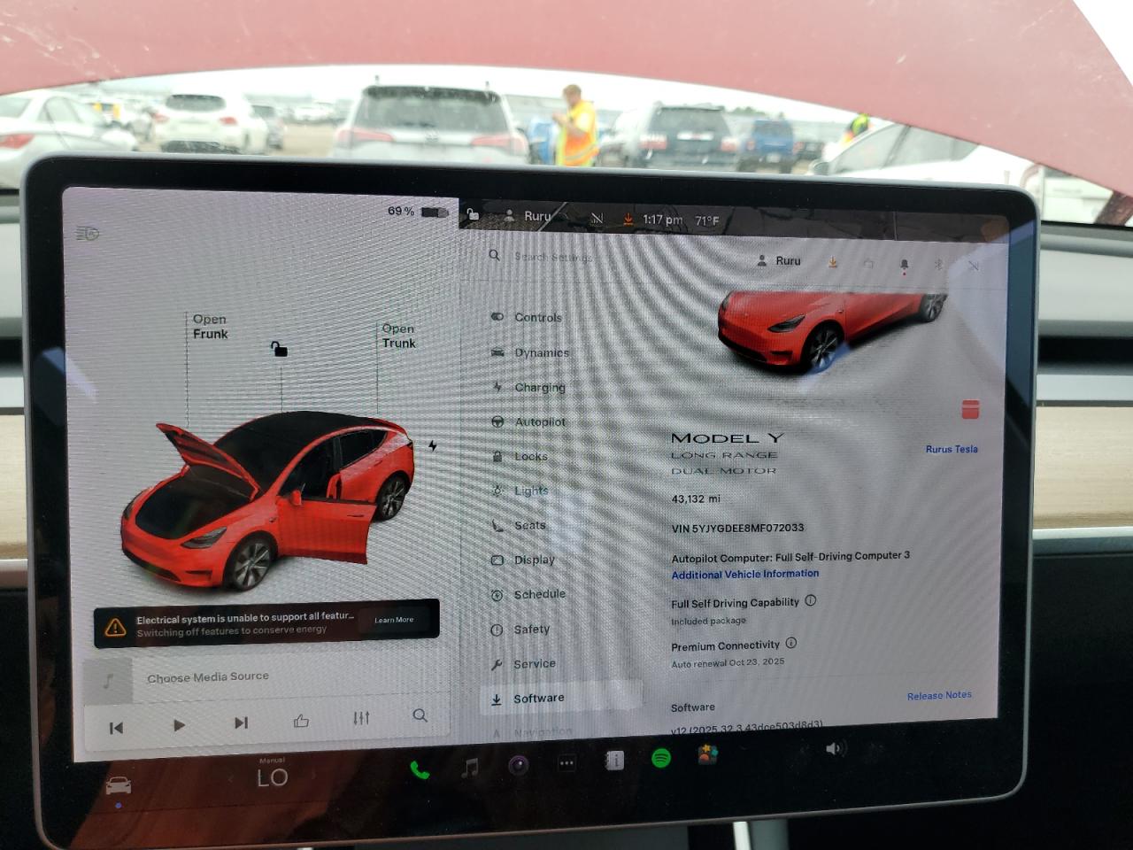 2021 Tesla Model Y VIN: 5YJYGDEE8MF072033 Lot: 81556655