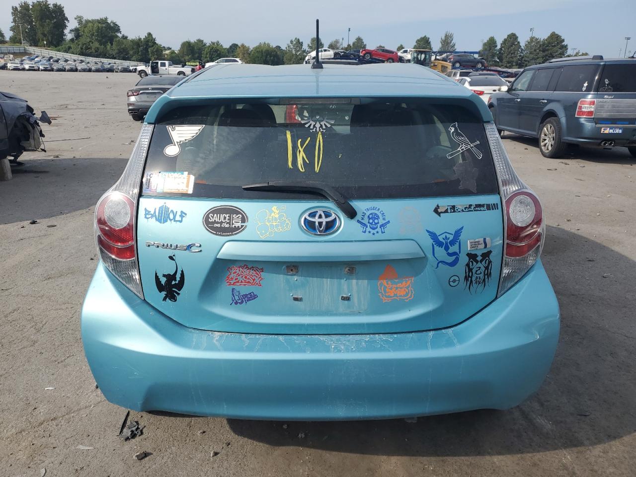 2014 Toyota Prius C VIN: JTDKDTB3XE1078874 Lot: 80961805