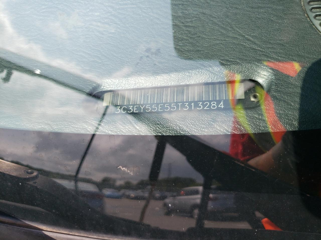 2005 Chrysler Pt Cruiser Touring VIN: 3C3EY55E55T313284 Lot: 71221295