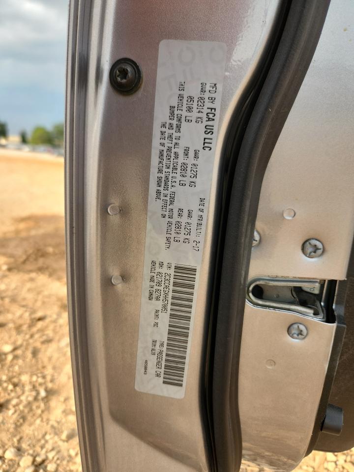 2017 Chrysler 300C VIN: 2C3CCAEGXHH570051 Lot: 80248415