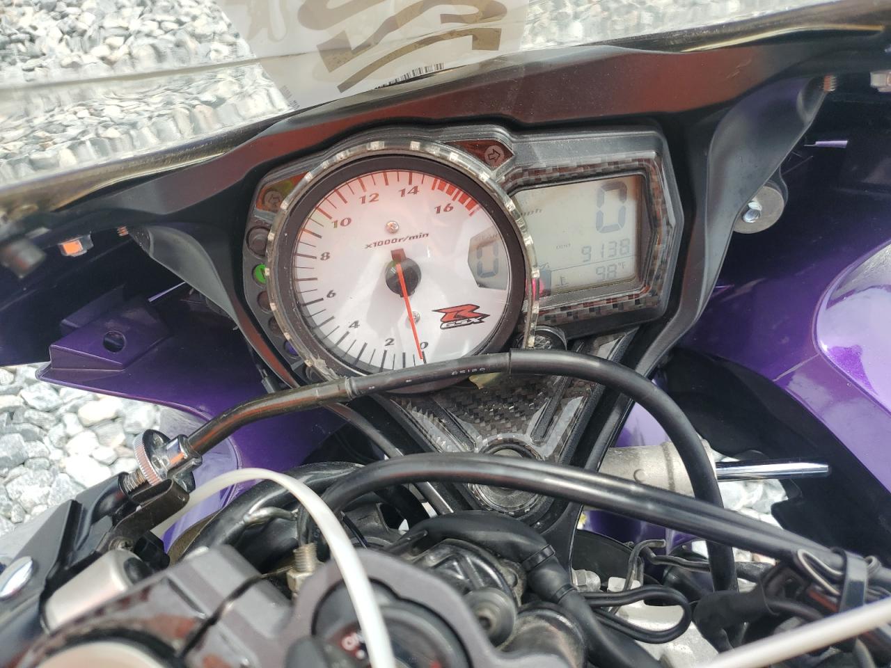 2007 Suzuki Gsx-R750 VIN: JS1GR7KA272103268 Lot: 72005155