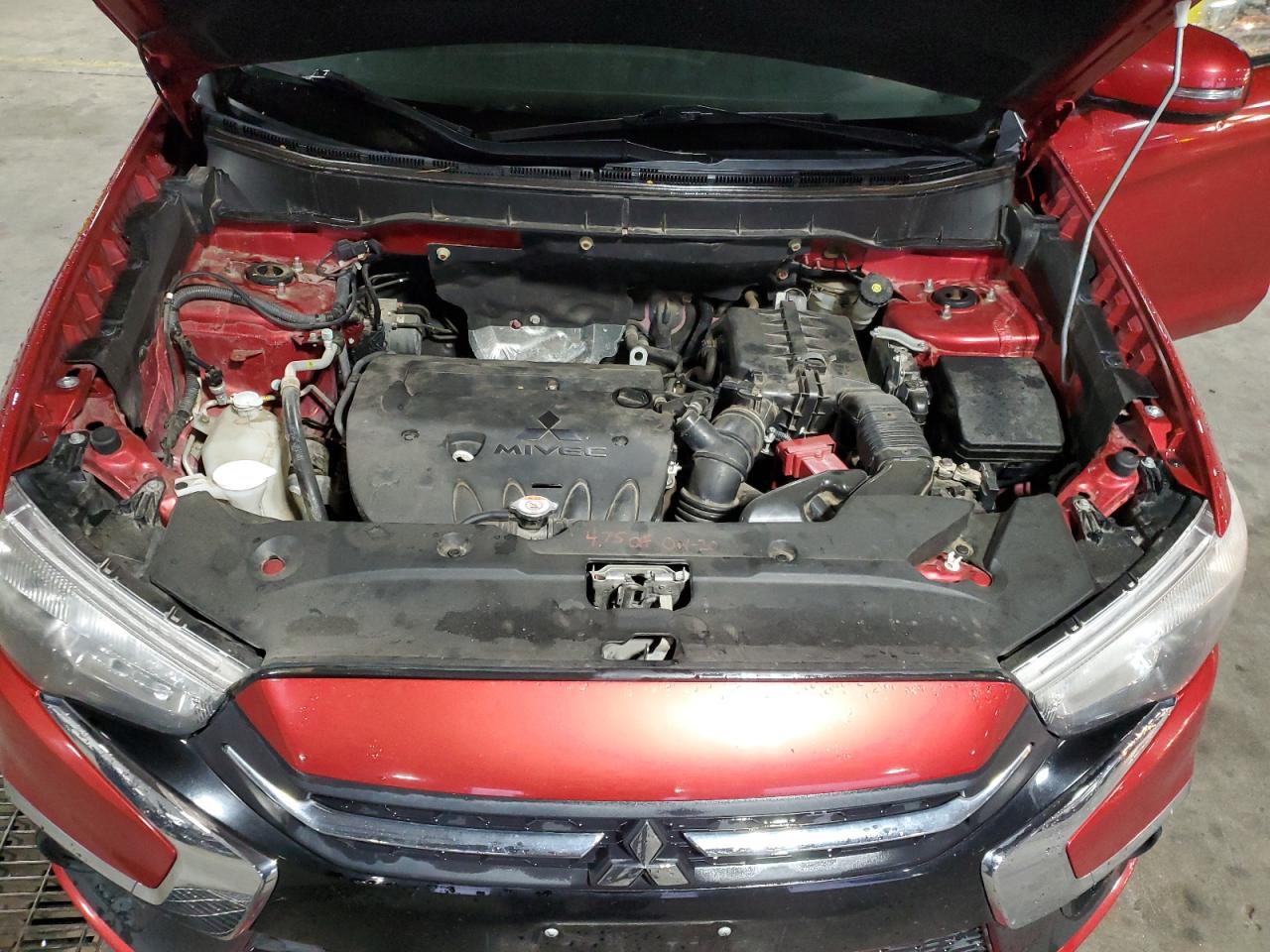 2018 Mitsubishi Outlander Sport Es VIN: JA4AR3AU8JZ035972 Lot: 81287385